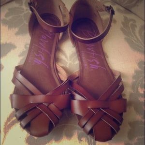 Closed toed sandals